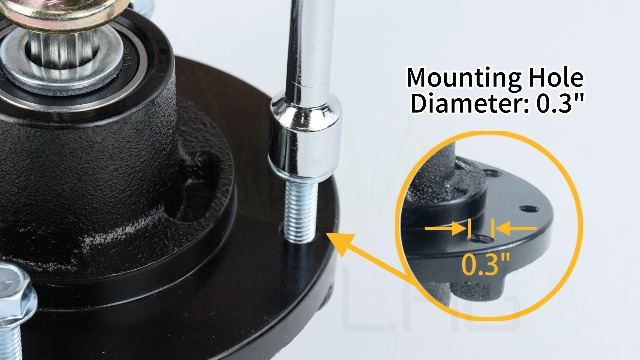 Amazon.com : BOSFLAG 2 Pack Pre-Greased 539131898 Spindle Replaces